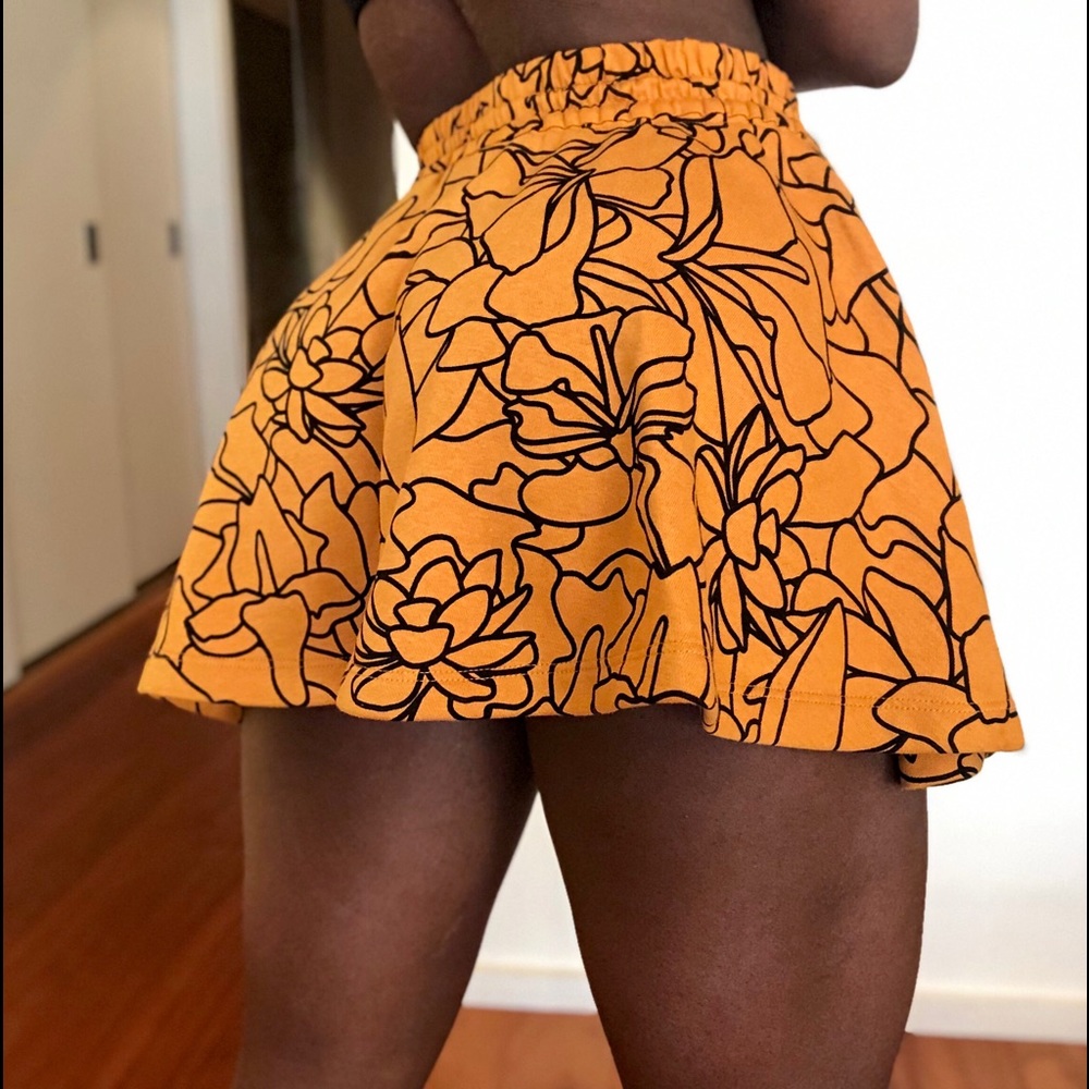 Adidas Fleece Pattern Skirt - Picture 2 of 3